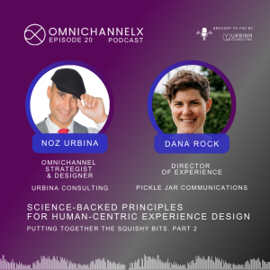 Ep. 20 – Science-backed principles for human-centric experience design – part 2 w/ Dana Rock