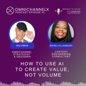 Ep. 42 – How to use AI to create value, not volume w/Rafaela Ellensburg