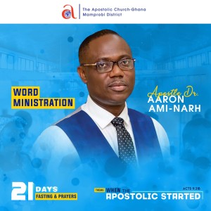 He Empowered the Church by Apostle Dr. Aaron Ami-Narh