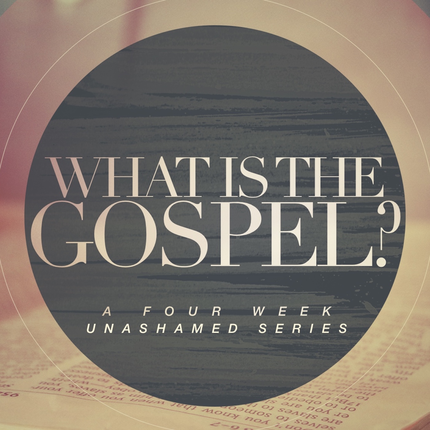 What is the Gospel? // 1. Man the Sinner