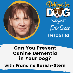 Can You Prevent Canine Dementia in Your Dog? with Francine Barish-Stern