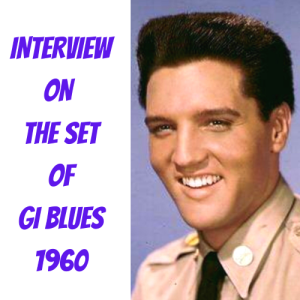 Interview on the set of GI Blues 1960