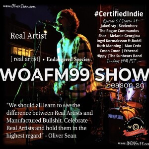 Catch the Hottest 'Certified Indie' Tracks on This Week's WOAFM99 Show with Oliver Sean! 🌟