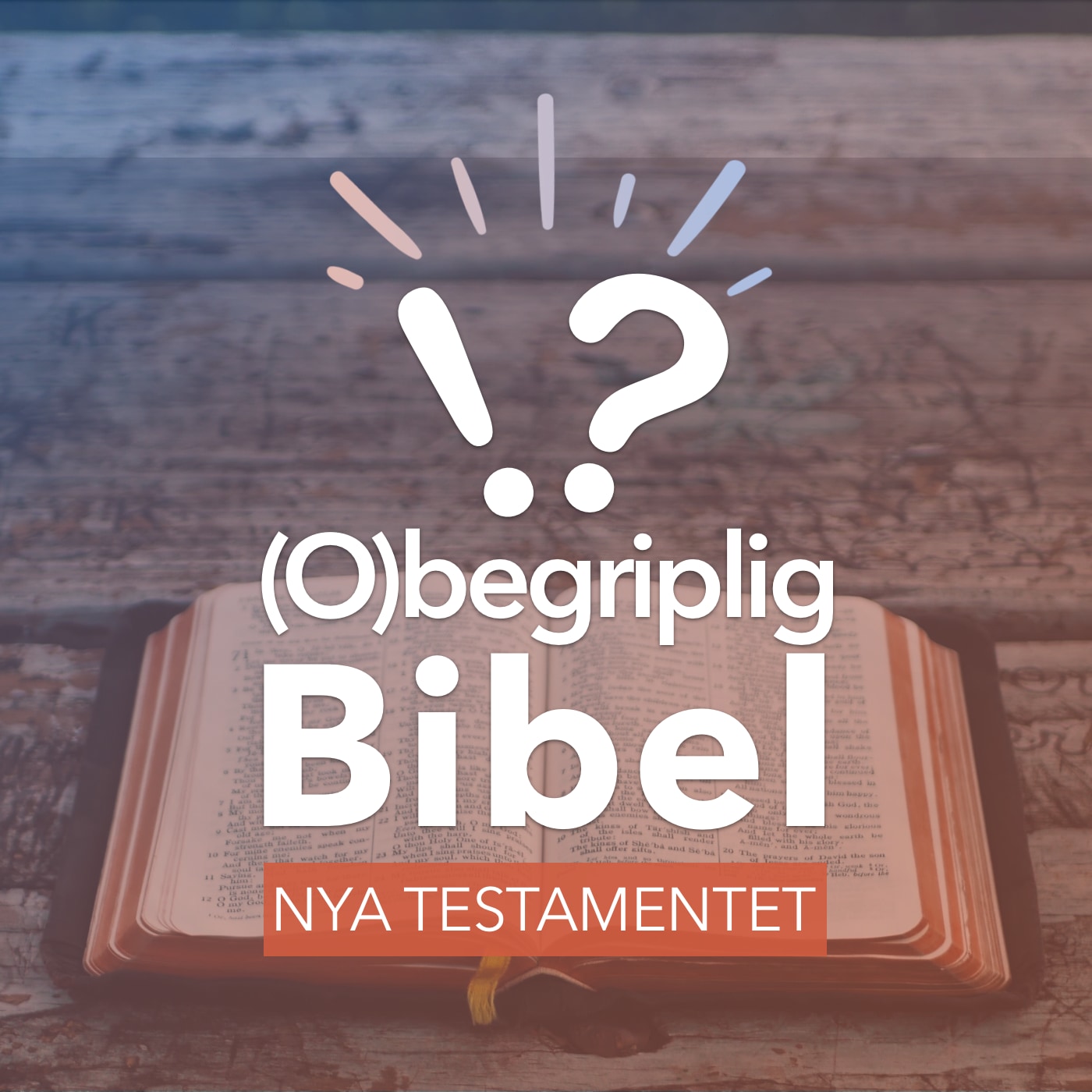 Ny distanskurs: (O)begriplig Bibel – Nya testamentet