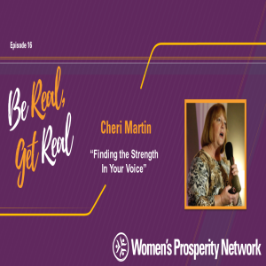 Finding the Strength In Your Voice with Cheri Martin
