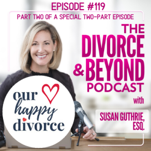 The Unicorn Divorce: How Ending Their Marriage Brought Them Together with the Authors of ”Our Happy Divorce”, Nikki DeBartolo and Benjamin Heldfond on The Divorce & Beyond Podcast PART TWO #119