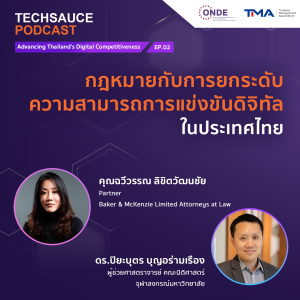TS Advancing Thailand’s Digital Competitiveness EP.2 กฎหมายกับการยกระดับความสามารถการแข่งขันดิจิทัลในประเทศไทย