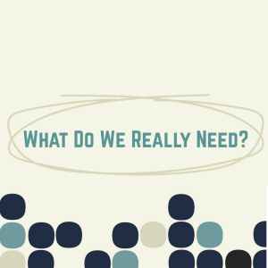 What Do We Really Need?: Security - Keith Roberson