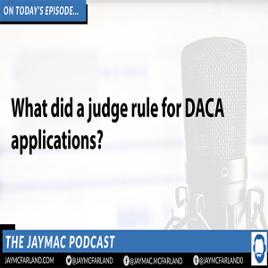 What did a judge rule for DACA applications?