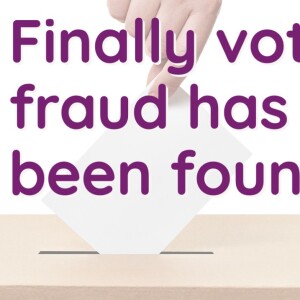 They finally found real voter fraud