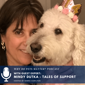 Mindy Dutka - Tales of Support from Dogs I Meet on ”Why Do Pets Matter?” hosted by Debra Hamilton #174