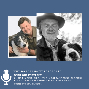 Chris Blazina, Ph.D. -- The Psychological Role Companion Animals Play In Our Lives on ”Why Do Pets Matter?” hosted by Debra Hamilton EP #188