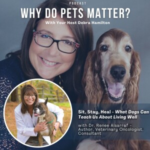 Dr. Renee Alsarraf, DVM - Sit, Stay, Heal: What Dogs Can Teach Us About Living Well on ”Why Do Pets Matter?” hosted by Debra Hamilton EP 208