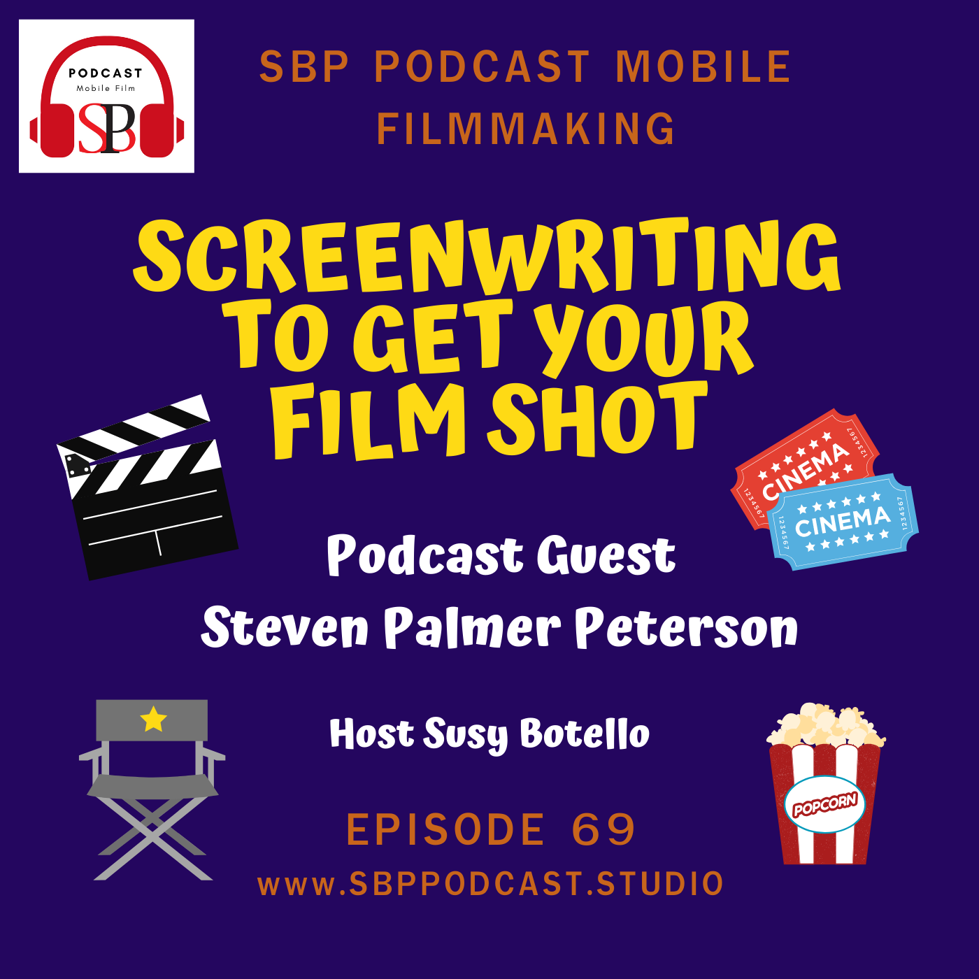 Screenwriting To Get Your Film Shot with Steven Palmer Peterson Image