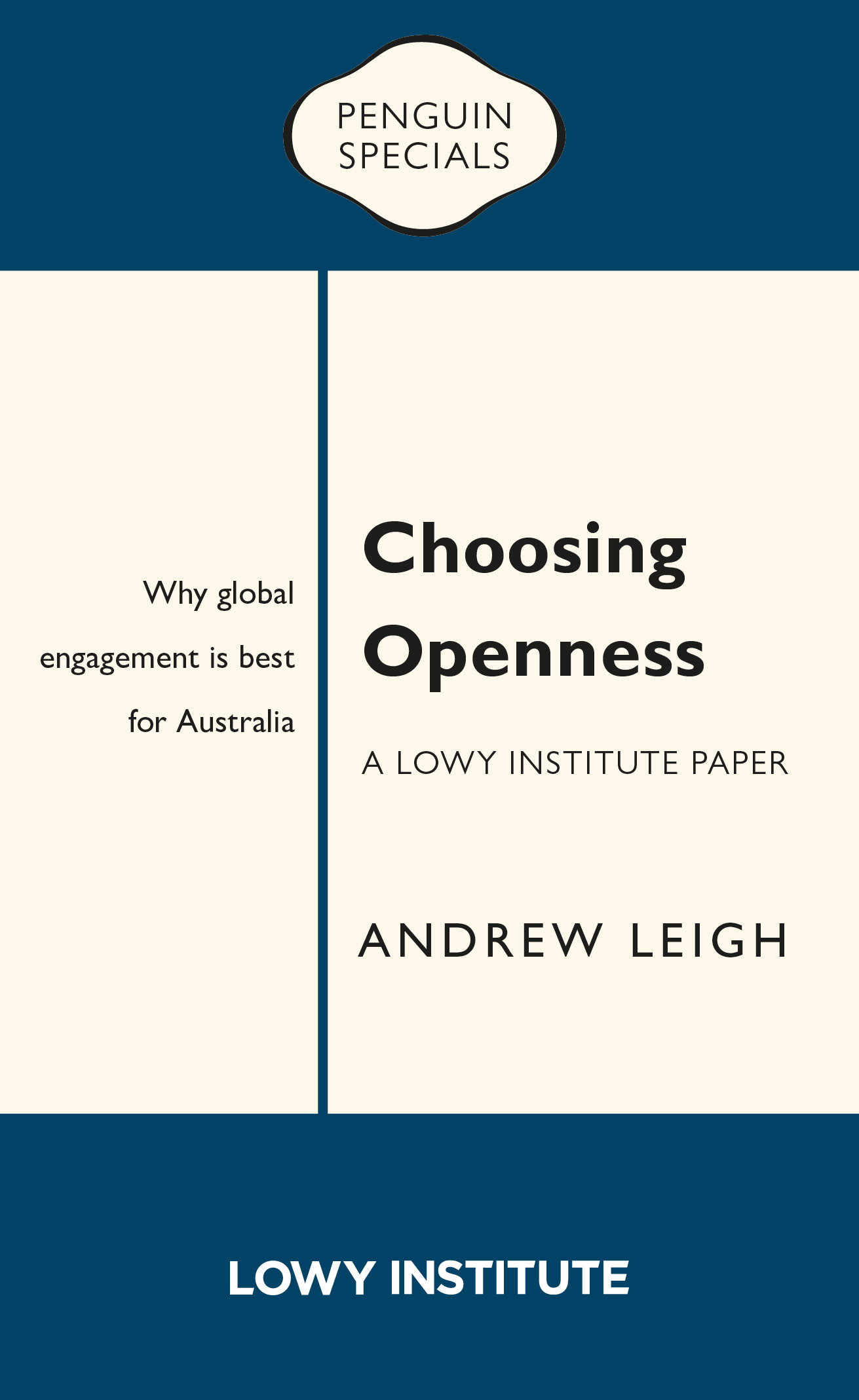 Discussing "Choosing Openness" with Lowy Institute Executive Director Michael Fullilove