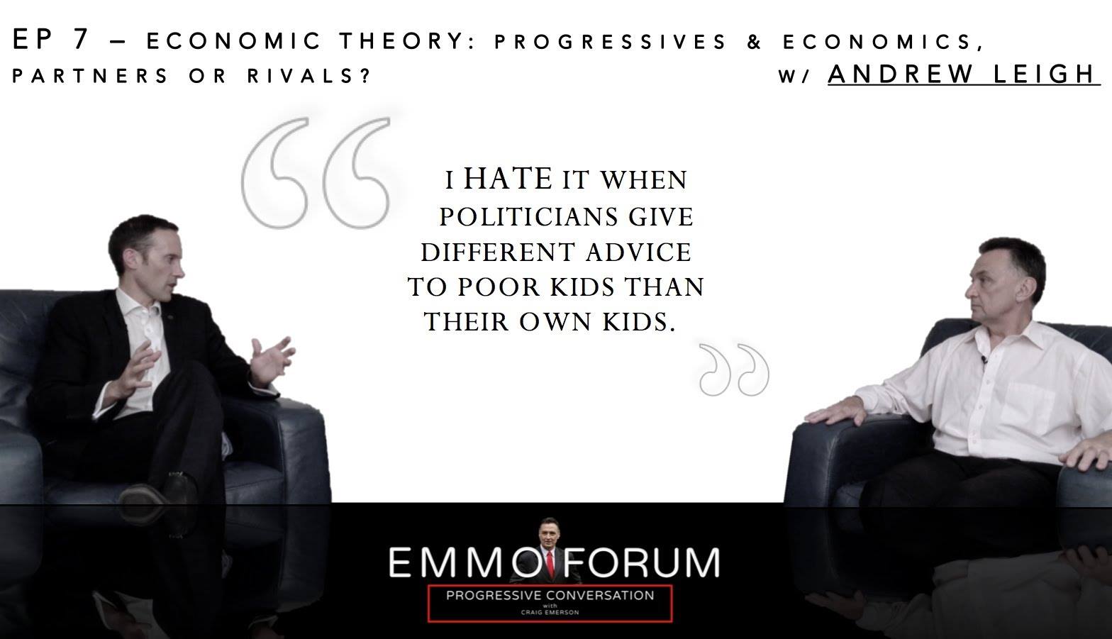 Discussing Politics and Economics with Craig Emerson