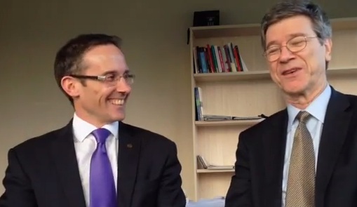 Discussing global poverty with Jeff Sachs