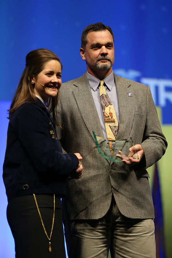 Jacob Larison from Kansas, 2016 NAAE Outstanding Agricultural Education Teacher – Region II