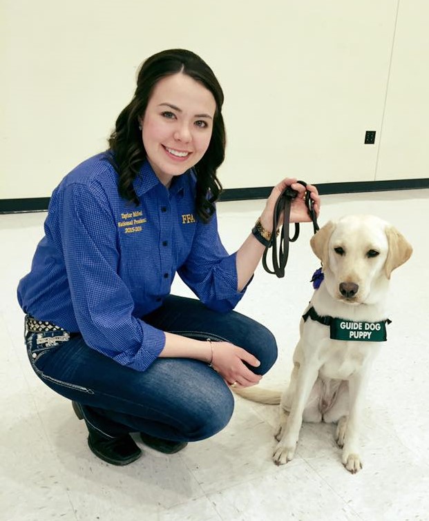 Byron Nelson FFA in Texas Partners with Guide Dogs for the Blind
