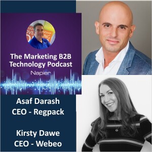 Interview with Asaf Darash - Regpack and Kirsty Dawe - Webeo.