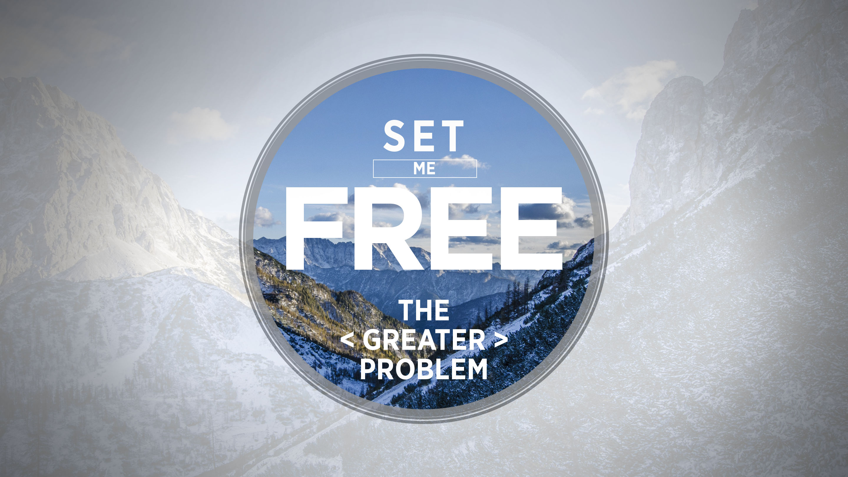 SET ME FREE | The Greater Problem