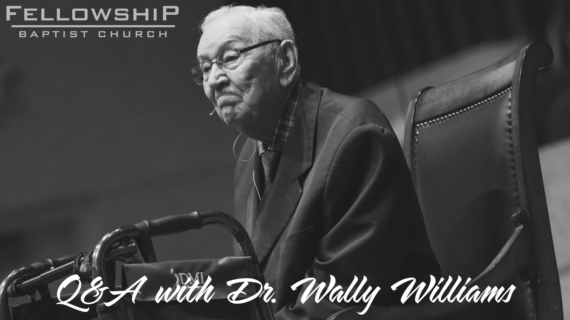 Q&A with Dr. Wally Williams | 11.02.16