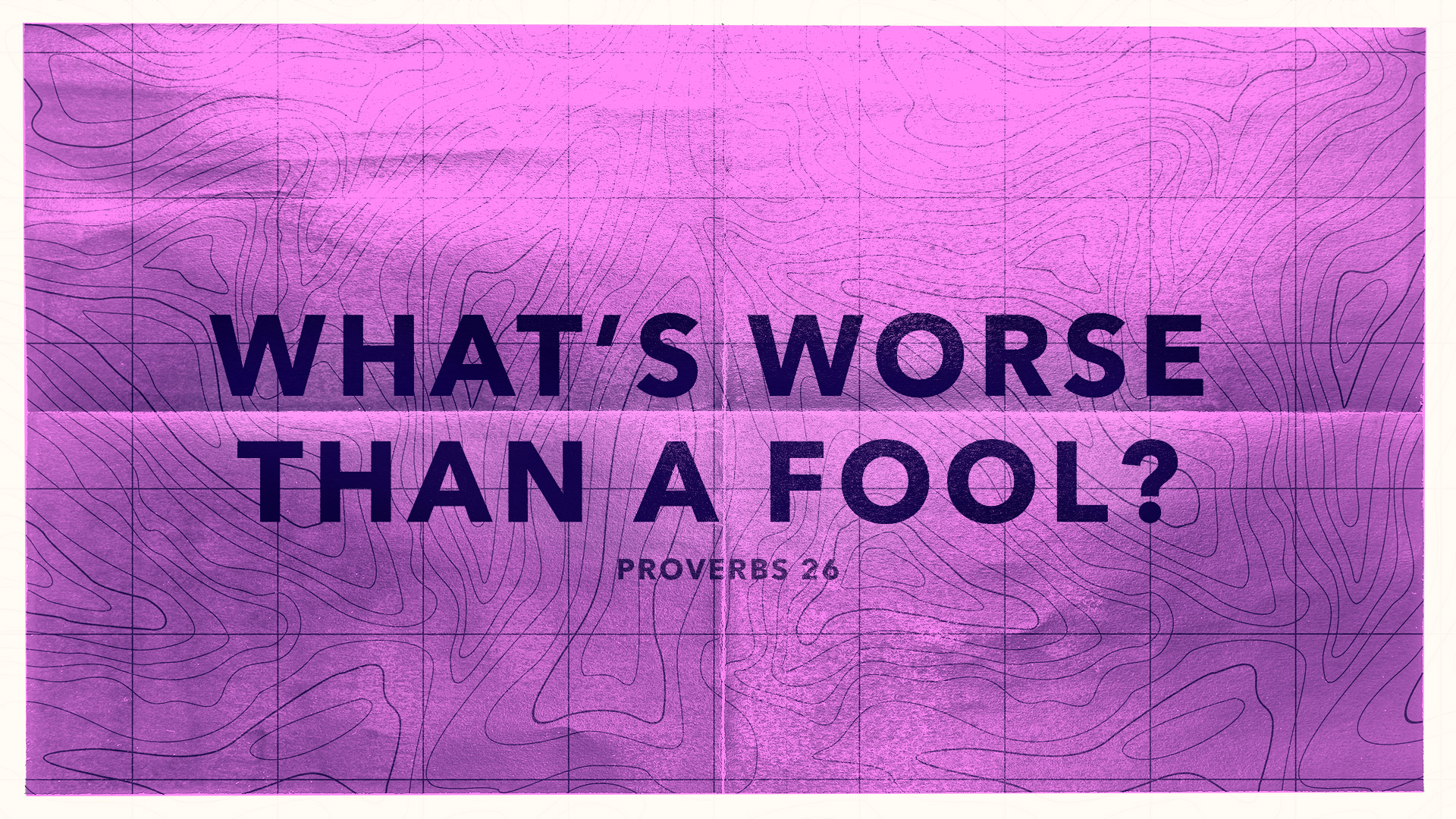 What’s Worse Than a Fool?