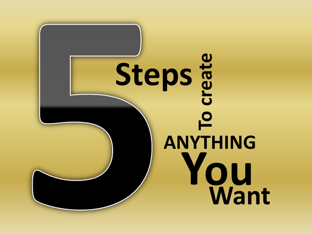 Five Steps to Create Anything You Want (Dharma Talk)