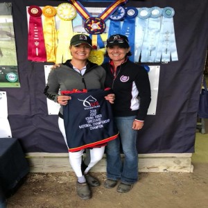 527: Bill McMullin and North American Young Rider Champion Callie Jones