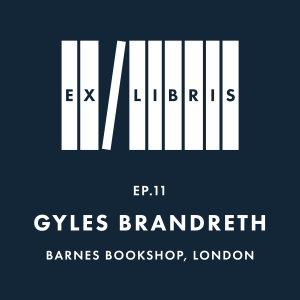 Gyles Brandreth in Barnes Bookshop