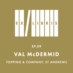 Val McDermid in Topping & Co, St Andrews