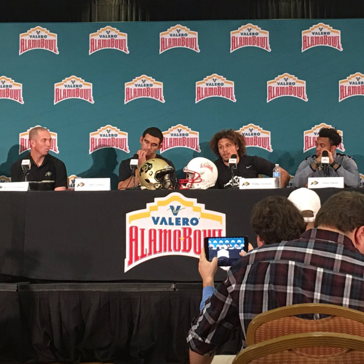 Alamo Bowl CU Offense Press Conference