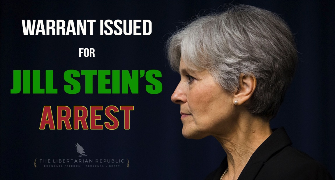 Arrest Warrant Issued for Jill Stein - Green Party Presidential Candidate