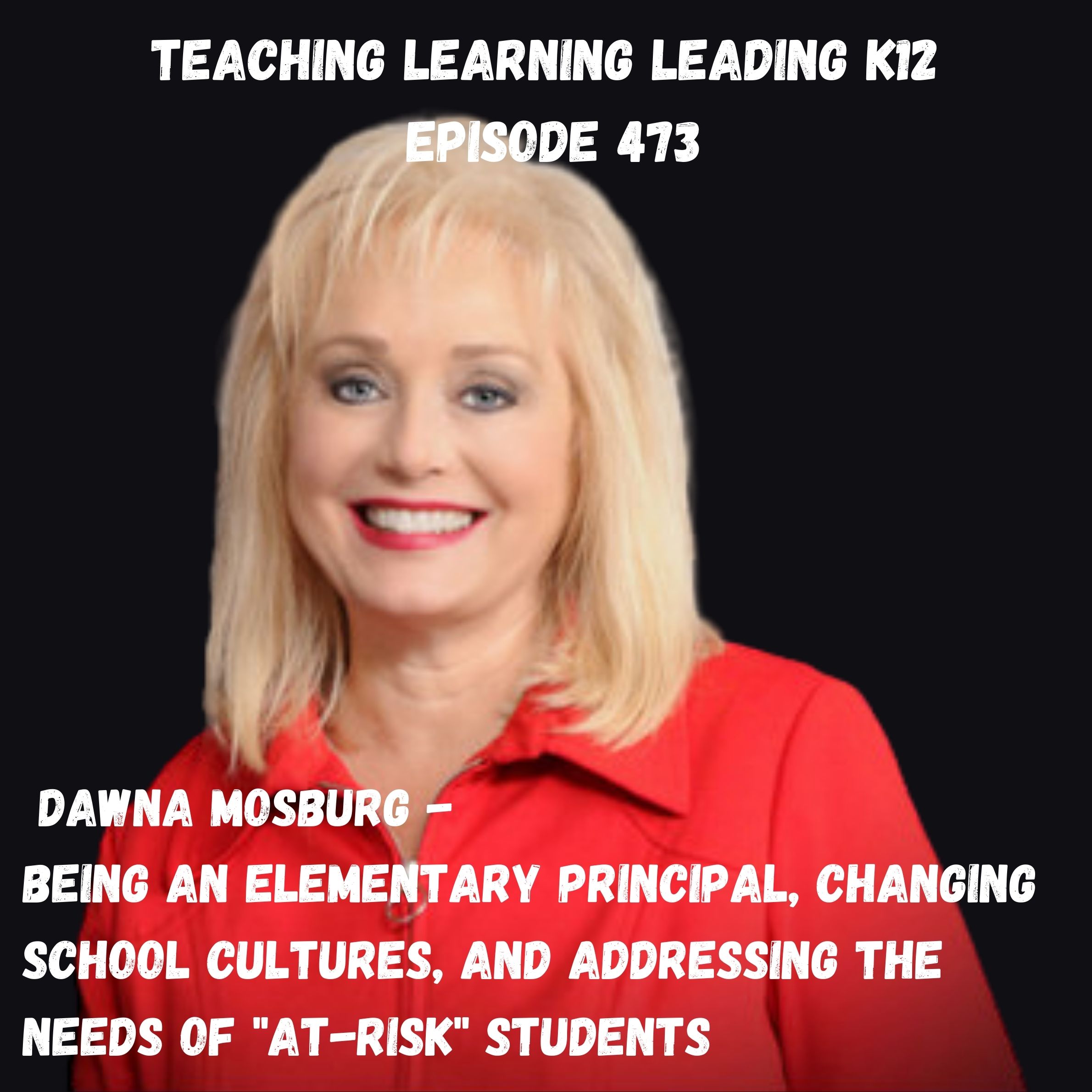 Dawna Mosburg - Being an Elementary School Principal, Changing School Cultures, and Addressing the Needs of ”At-Risk” Students - 473 Image