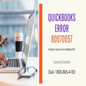 Resolve QuickBooks Error 80070057