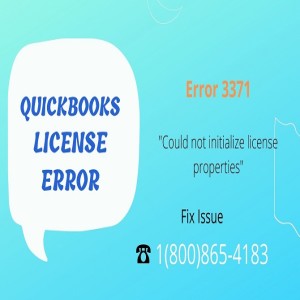 QuickBooks License Error - Message Display 3371
