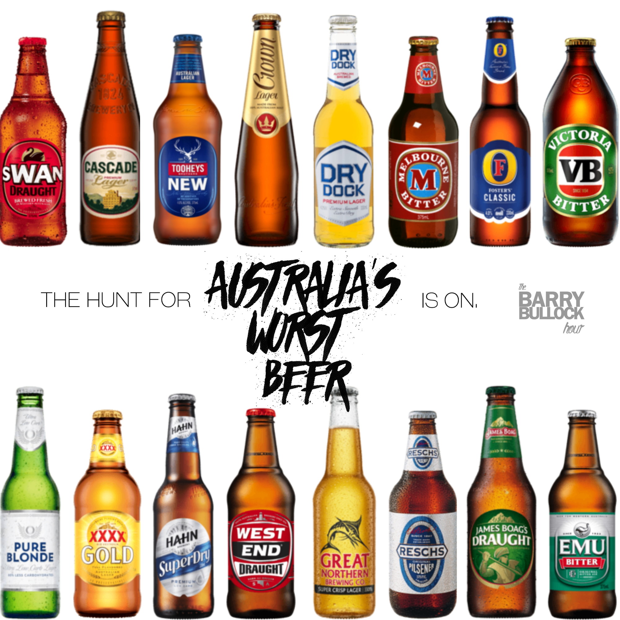 Episode 017 - The hunt for #AustraliasWorstBeer begins, the election day sausage sizzle debacle, and Tom Jones
