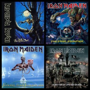 MetalGeezers albumrankning - Iron Maiden