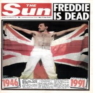 Historiska händelser - Freddie Mercurys tragiska död