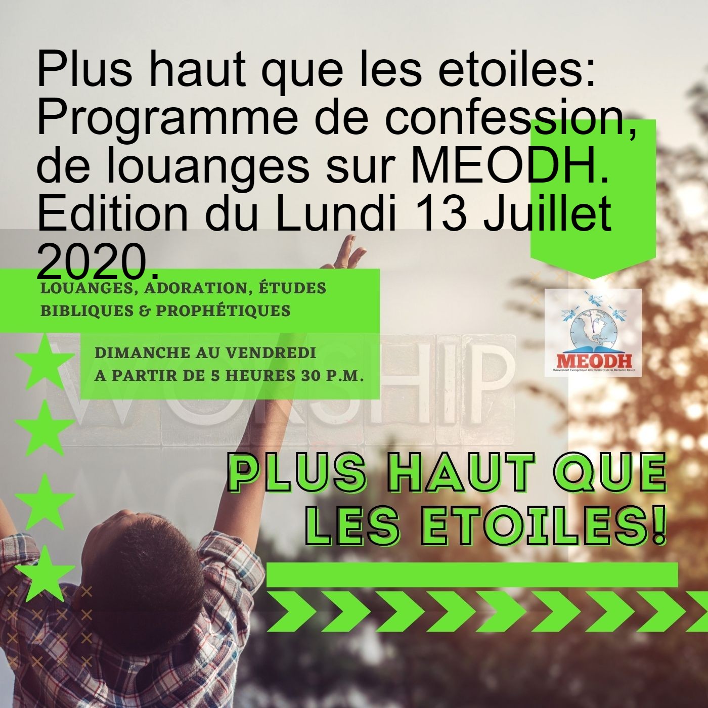 MEODH: Mouvement Evangélique des Ouvriers de la Dernière Heure