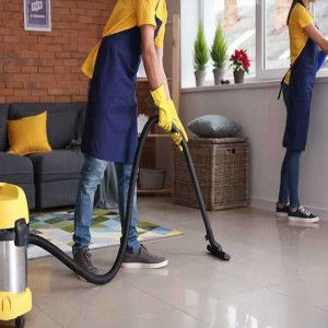 Residential cleaning by professionals