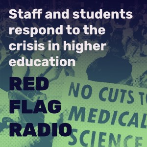 Staff and students respond to the crisis in higher education
