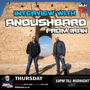 DARKSIDE interview by Andy Shaw with ANOUSHBARD