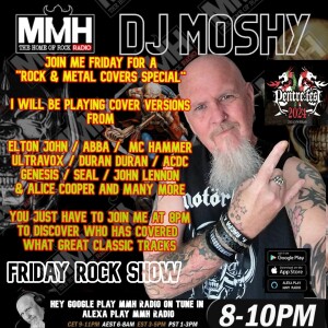 #21 Moshys Friday Rock Show '' Covers Special '' 26 01 24