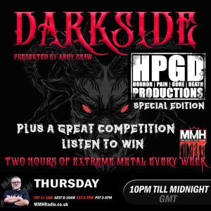 Special Edition of Darkside featuring Horror Pain Gore Death Productions - with Andy Shaw - 20-1-22