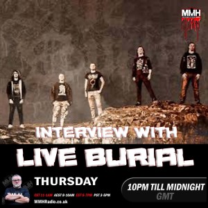 DARKSIDE interview with Live Burial