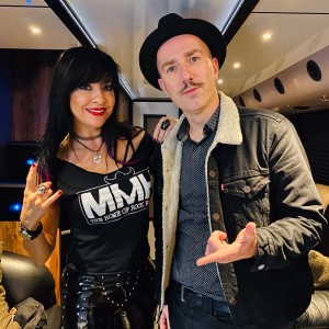 Caz Parker Interview with Kaspar Boye Larson from Volbeat, Birmingham 2019