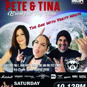 Pete and Tina Breakfast Show with Verity White 6th March 2021