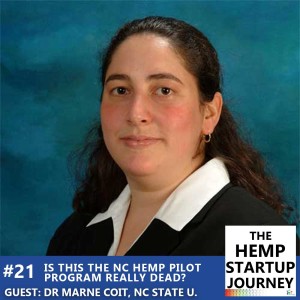 #21. Is The NC Hemp Pilot Program Really Dead? with Marne Coit, NC State University