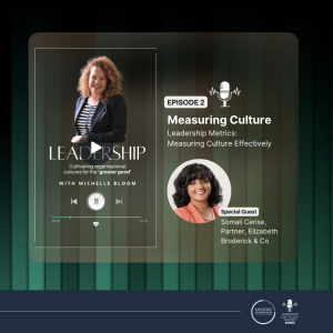 How to Measure Organisational Culture Effectively, with host Michelle Bloom